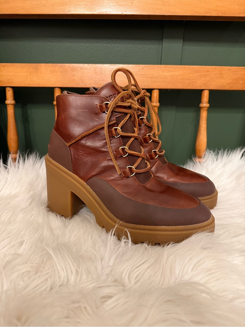 Sperry Pretty Tough Leather Boots